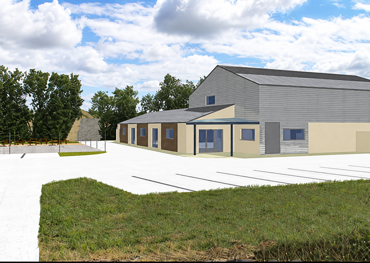 Visualisation du projet d’extension